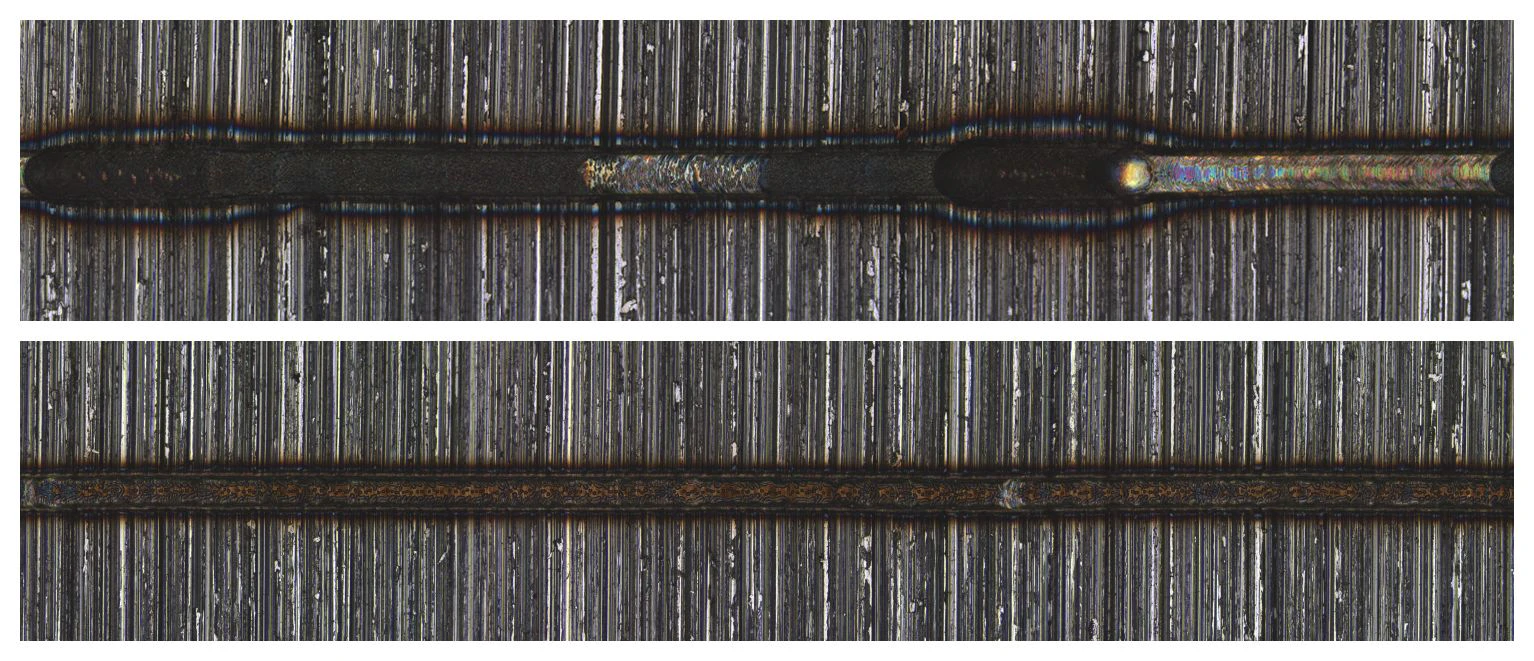 Weld seam