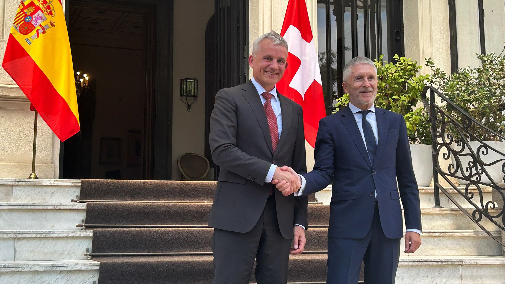 Treffen mit dem spanischen Innenminister Fernando Grande-Marlaska