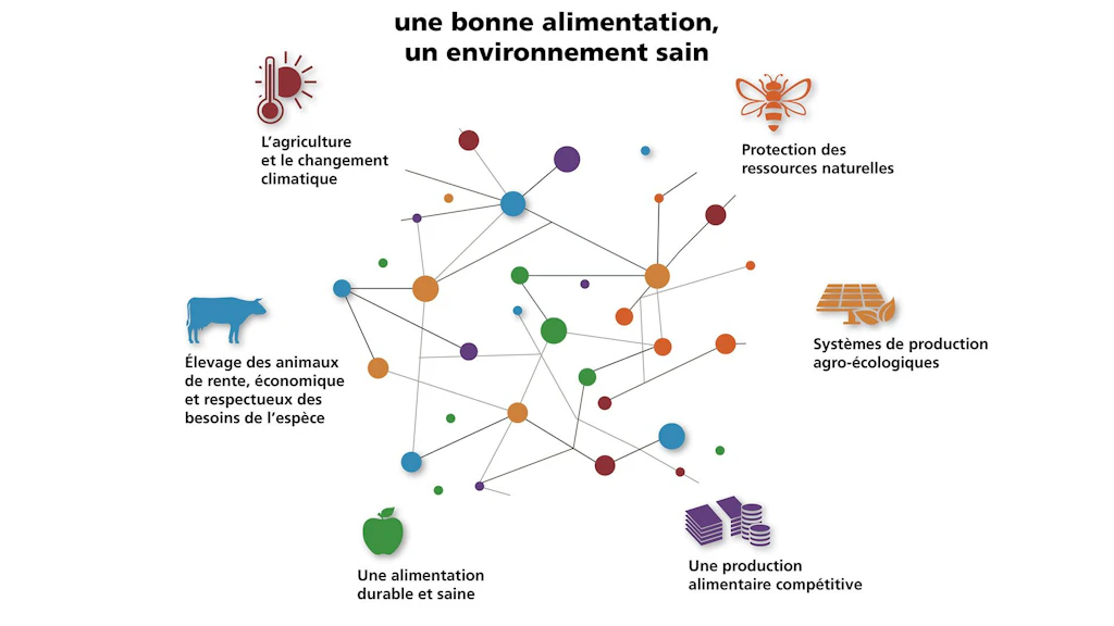 Une bonne alimentation - un environnement sain