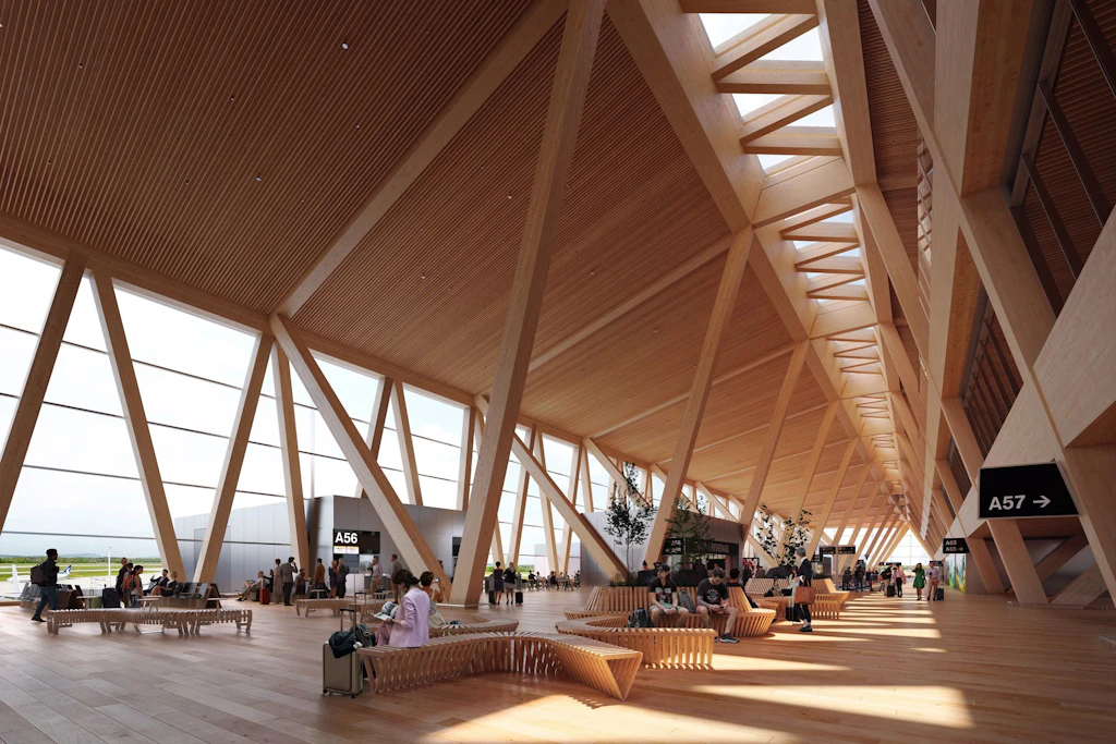 Rendering Dock A - Innenraum