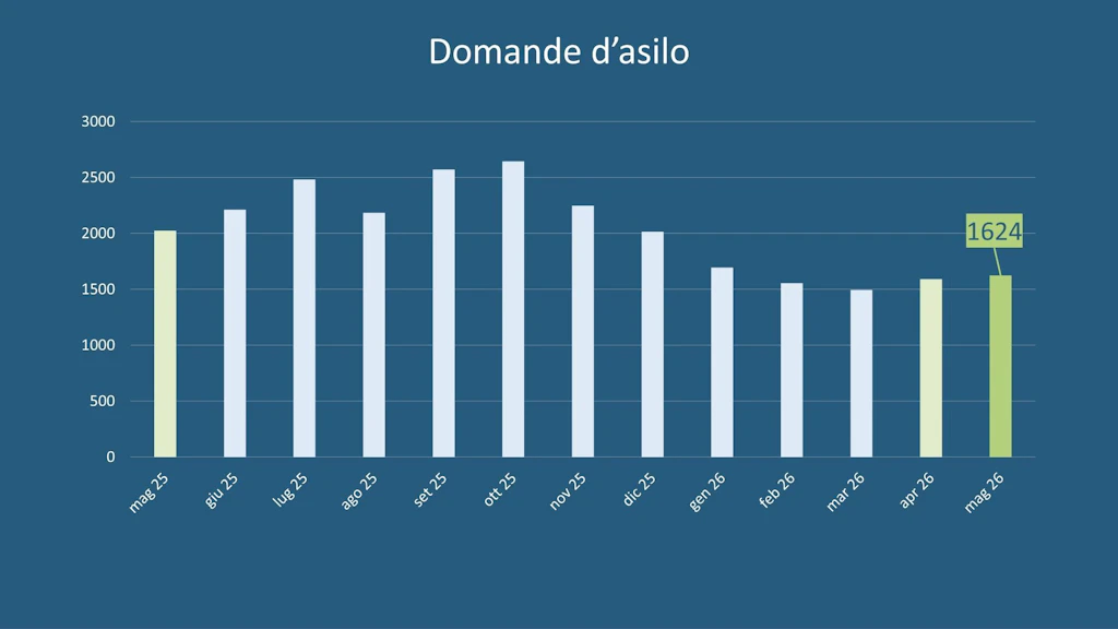 Statistica sull’asilo maggio 2026