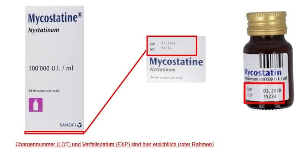 Mycostatin Bild