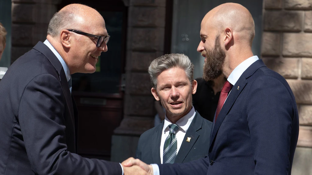 Bundesrat Martin Pfister auf Arbeitsbesuch in Schweden