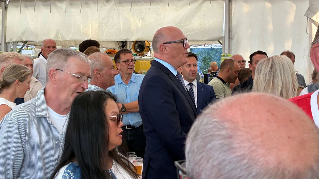 Bundesrat Martin Pfister an der 1. August-Feier, Rorschach, 31. Juli 2026