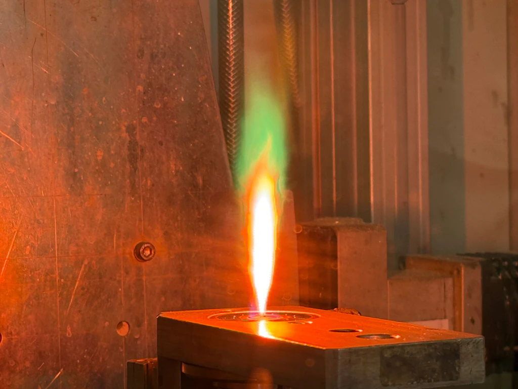 Zurich Blue_Flammensynthese