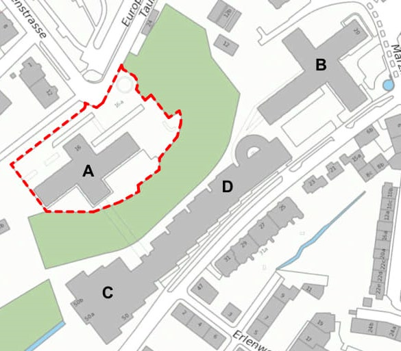 Situationsplan Taubenstrasse 16