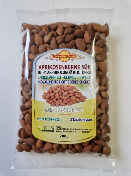 Aprikosenkerne süss getrocknet
