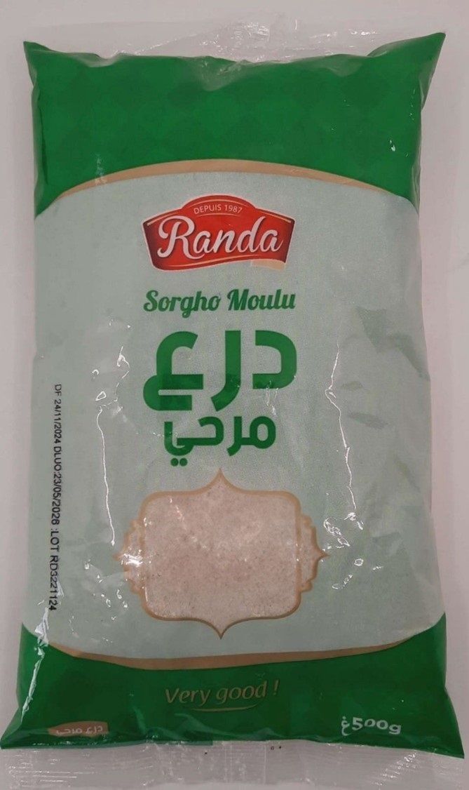 Sorghum gemahlen, Marke Randa