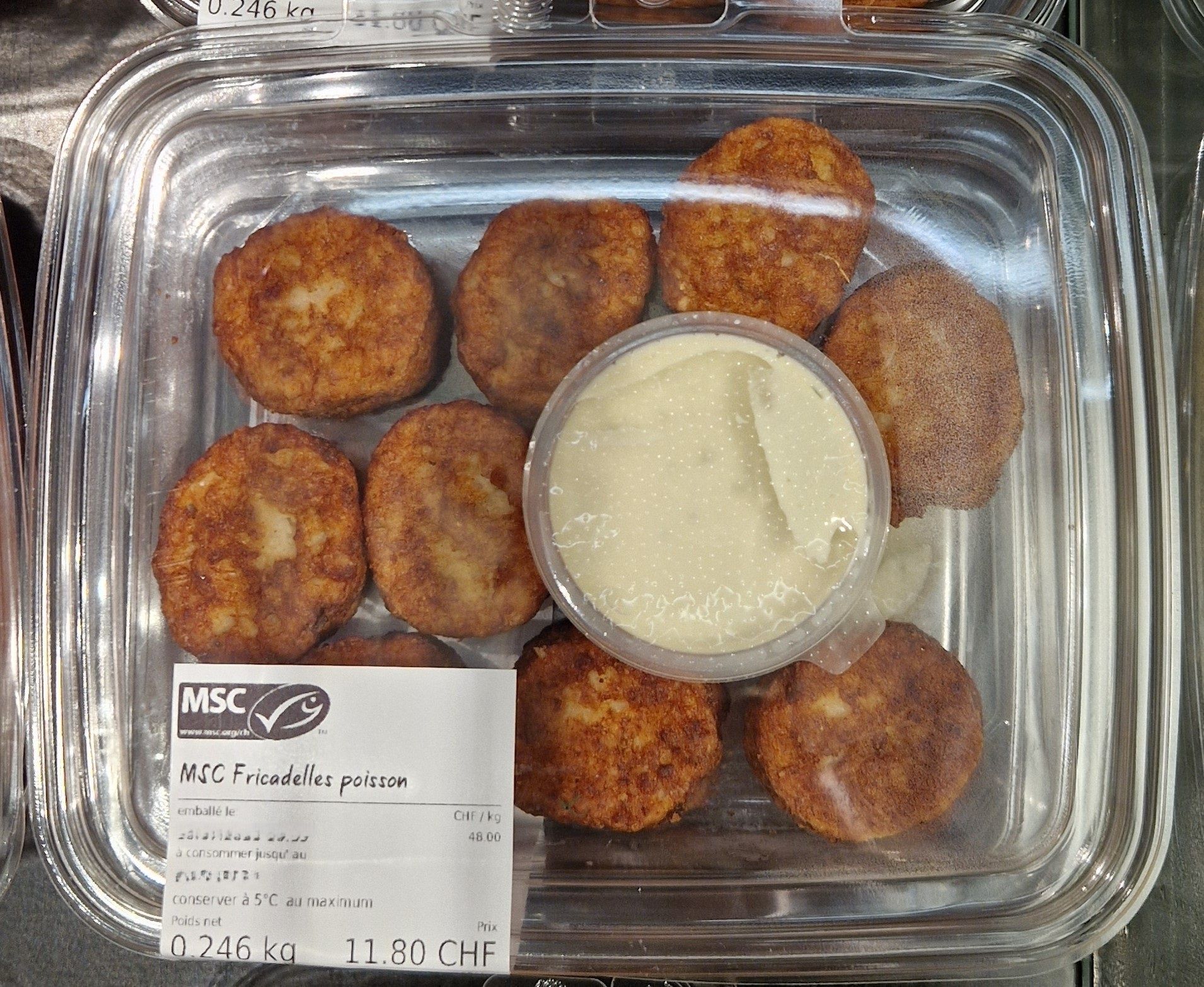 Polpette di pesce MSC