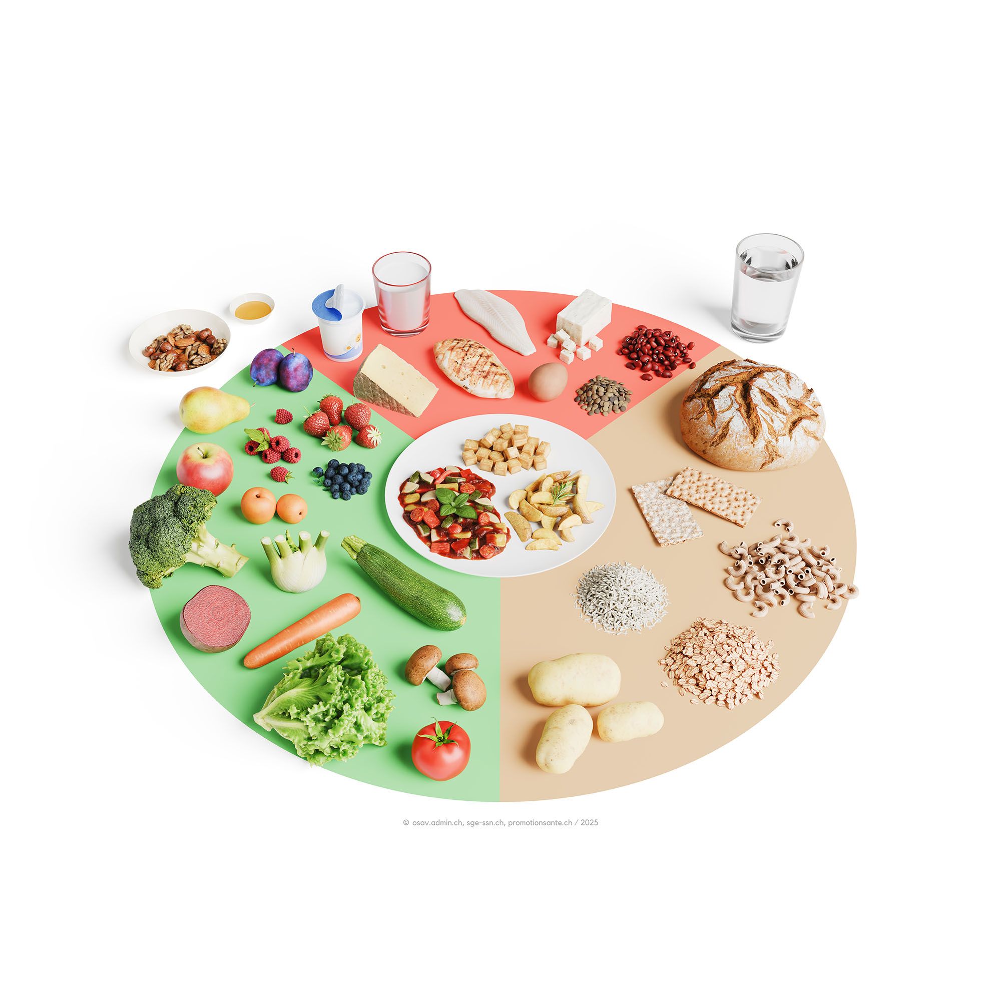 l'assiette équilibrée