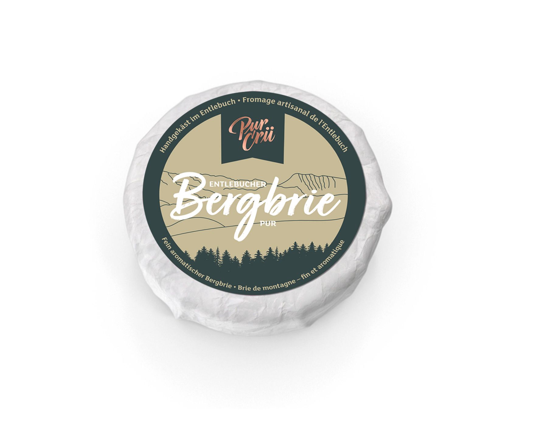 PurCrü Bergbrie verpackt, ca. 150 g