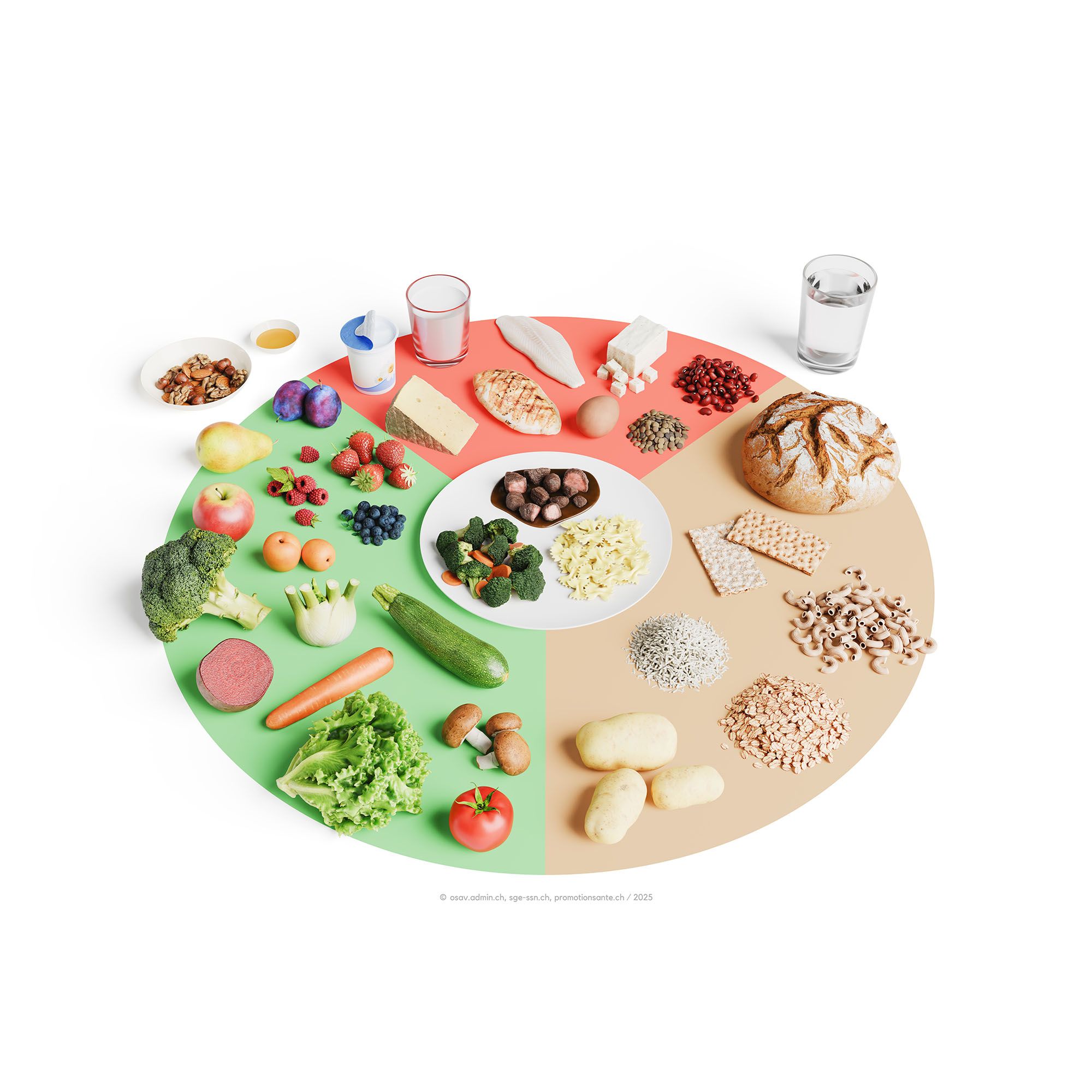 l'assiette équilibrée