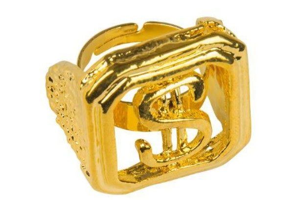 Ring Dollarzeichen Gangster Rapper