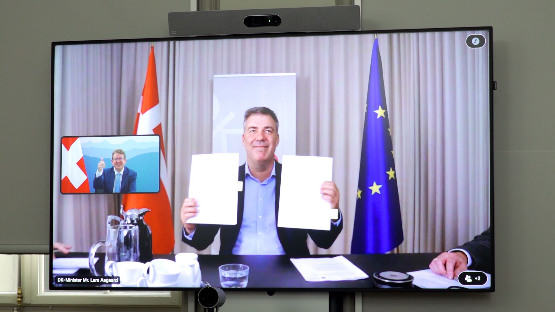 Unterzeichnung Co2 Dänemark