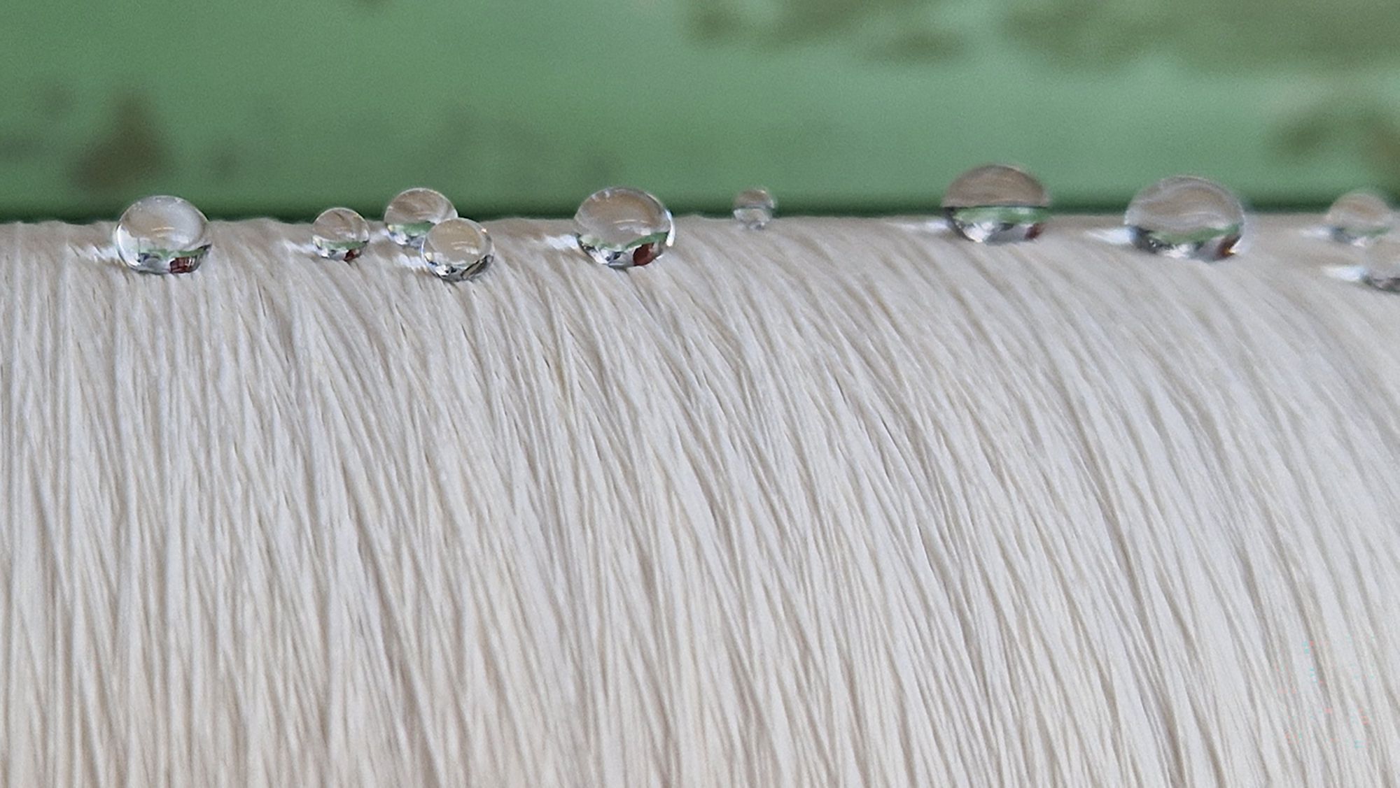 Water-repellent textiles