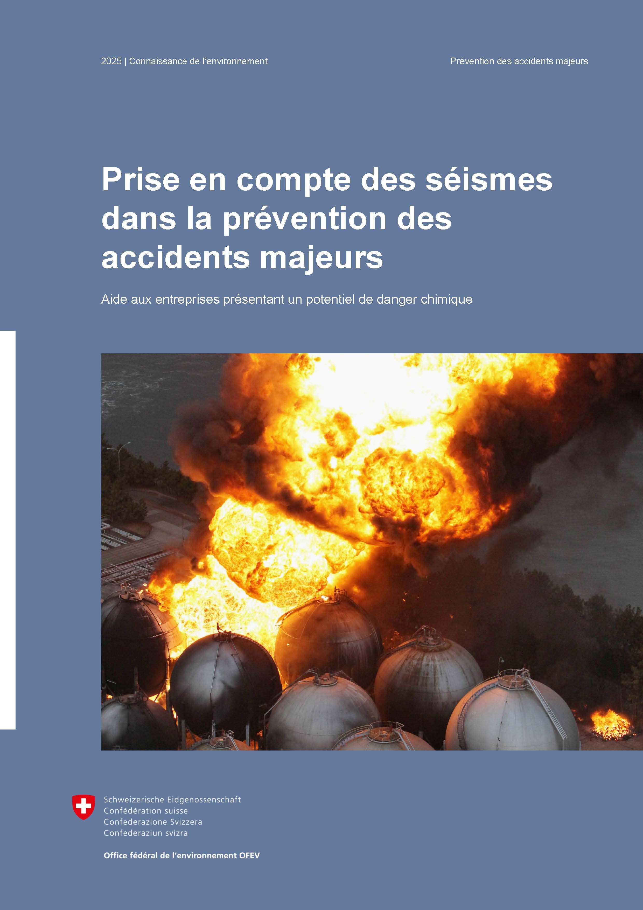Cover Prise en compte des séismes dans la prévention des accidents majeurs