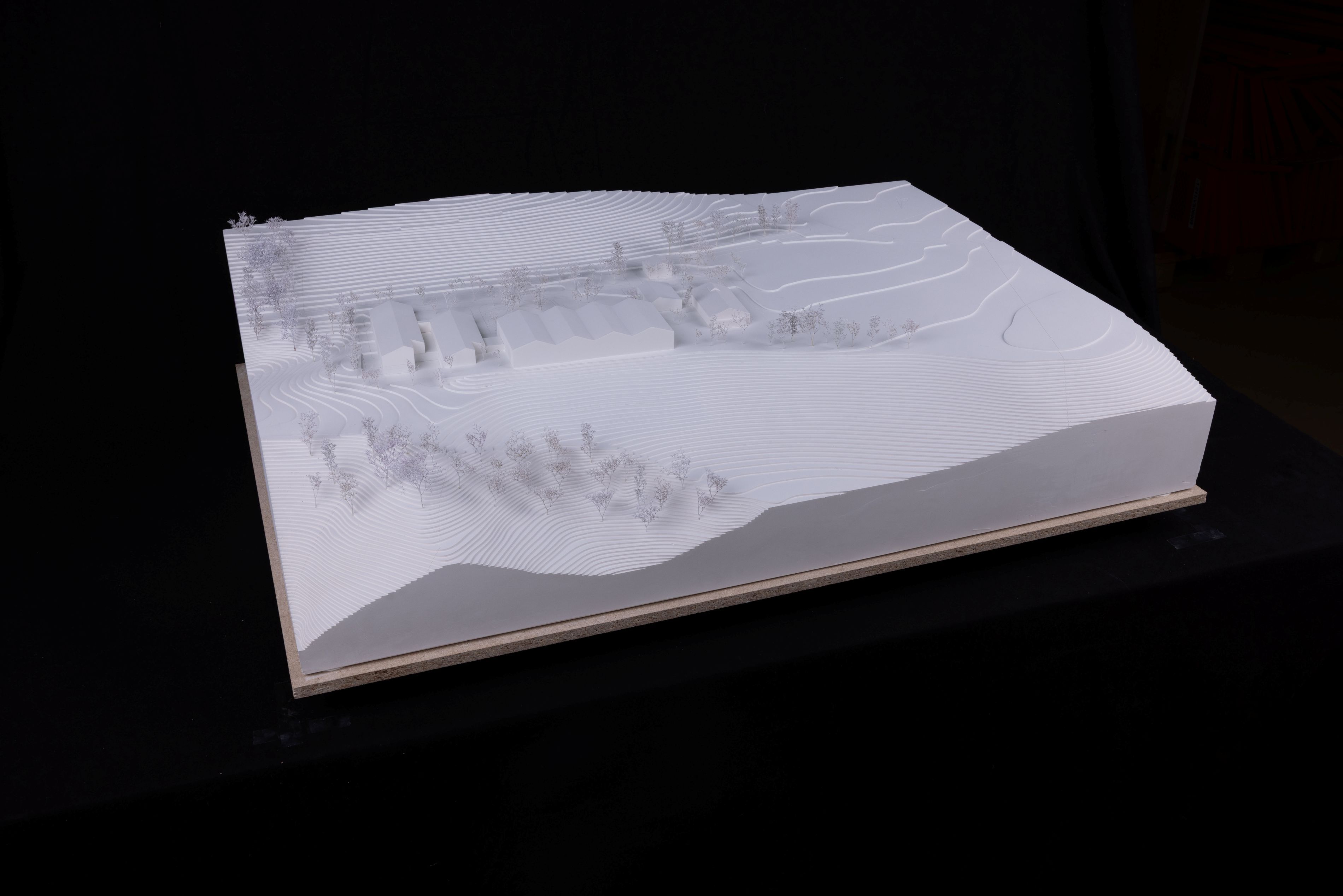 Photo de la maquette nord