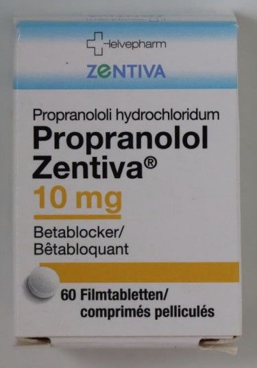 Photo Propranolol Zentiva