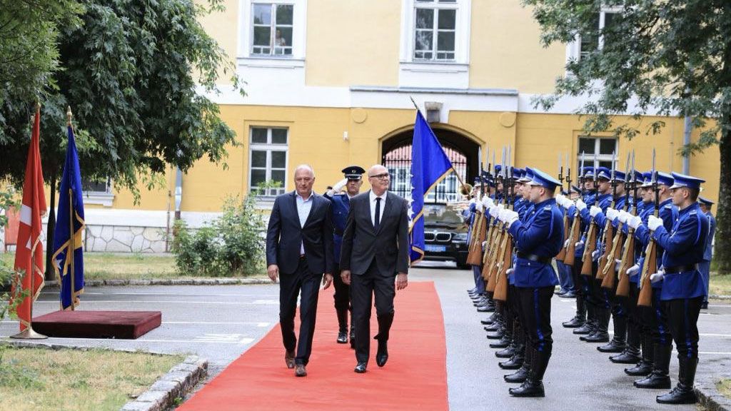 Le conseiller fédéral Martin Pfister en visite officielle au Kosovo et en Bosnie et Herzégovine