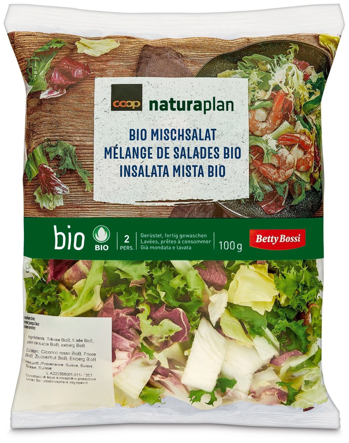 Insalata mista bio Naturaplan 100 g