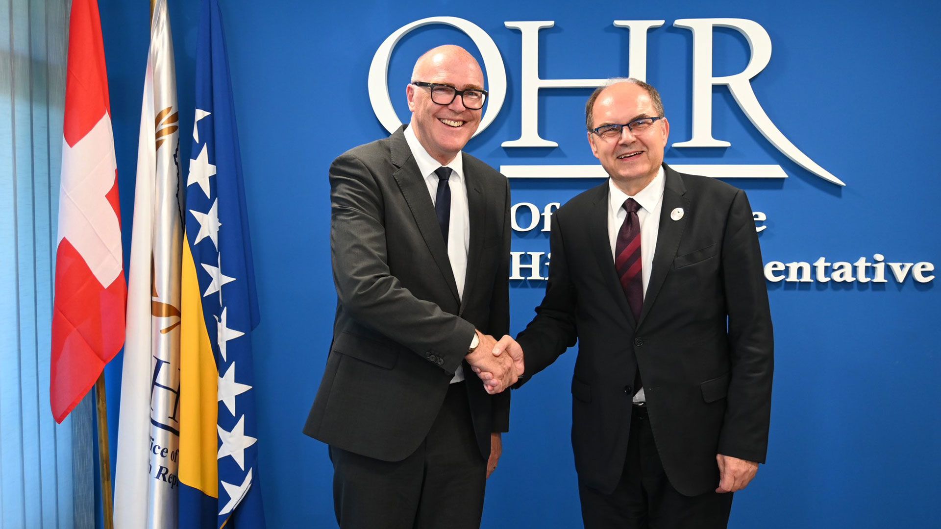 Le conseiller fédéral Martin Pfister en visite officielle au Kosovo et en Bosnie et Herzégovine